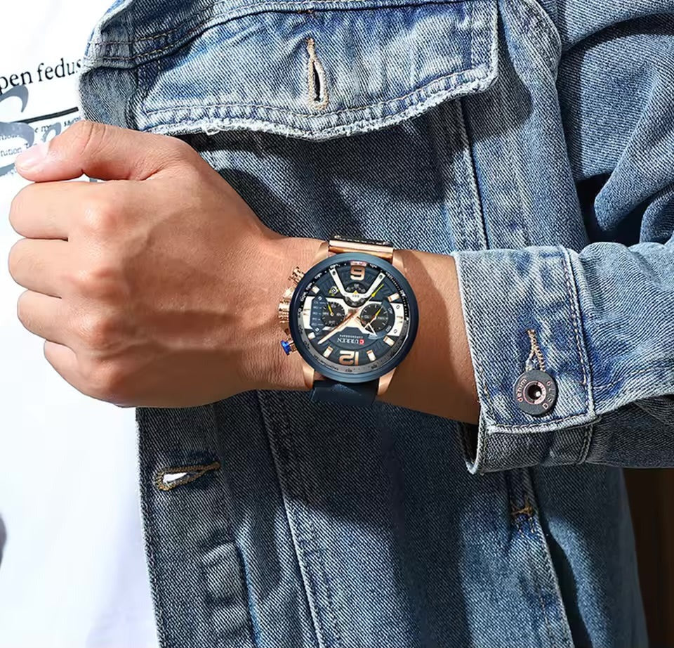 Reloj Curren 8329 | Elegancia Clásica con Estilo Deportivo