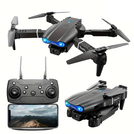 ¡EL DRONE 4K QUE CABE EN TU BOLSILLO! 🔥 Doble Cámara + Control Remoto 🚁