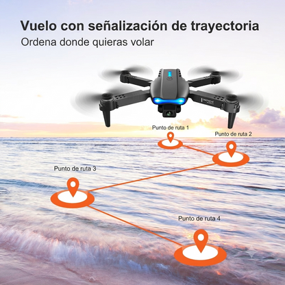 ¡EL DRONE 4K QUE CABE EN TU BOLSILLO! 🔥 Doble Cámara + Control Remoto 🚁