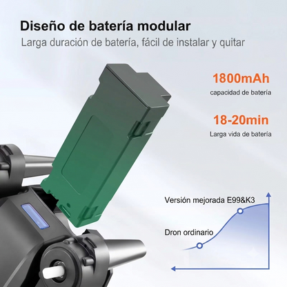 ¡EL DRONE 4K QUE CABE EN TU BOLSILLO! 🔥 Doble Cámara + Control Remoto 🚁