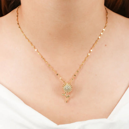 COLLAR GIRASOL GIRATORIO – UN DETALLE QUE TE ACOMPAÑA