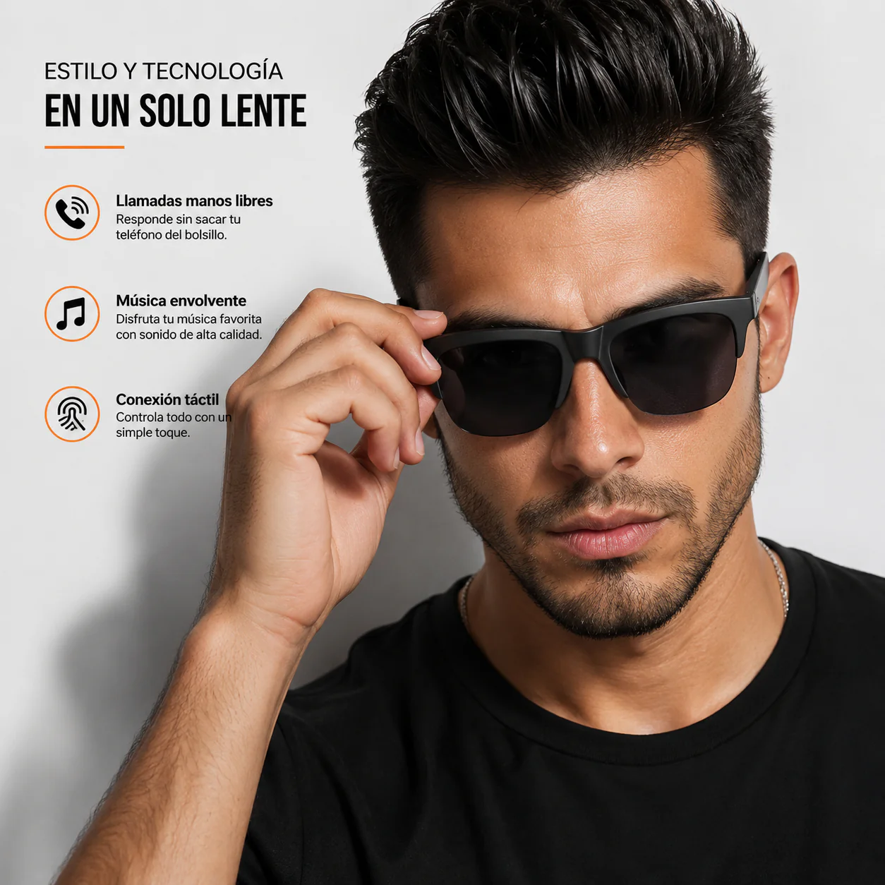 Gafas Inteligentes | Música, Llamadas y Protección UV en un Solo Diseño