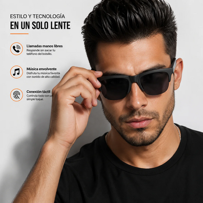 Gafas Inteligentes | Música, Llamadas y Protección UV en un Solo Diseño