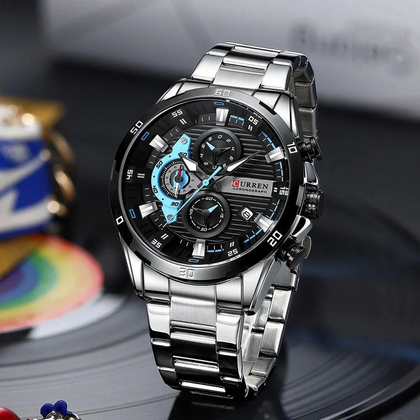 Reloj Curren 8402 | Estilo Deportivo y Presencia Masculina