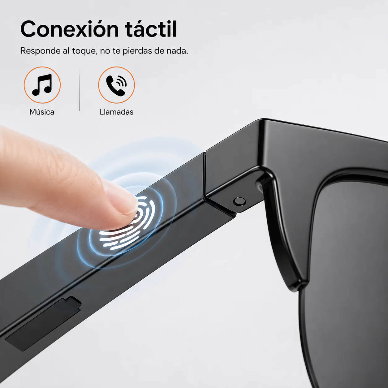 Gafas Inteligentes | Música, Llamadas y Protección UV en un Solo Diseño